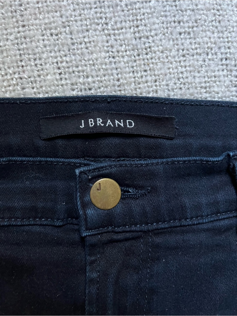 J Brand Dark Blue Skinny Jeans